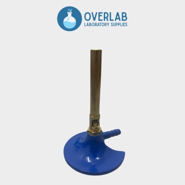 LRALHTBB010CLG_Bunsun Burner Bunsen Burner — R&L Brand, V-Cut Type, Coal Gas Variant, With Adjustable Air and Gas Inlet, Brass