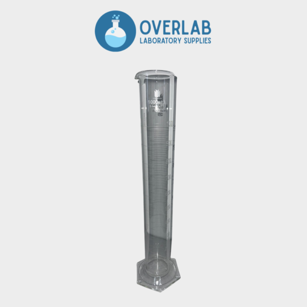 Measuing Cylinder (Borosilicate) - GSYNMCCACB1 Measuring Cylinder — Synthware, Graduated, With Batch Certificate, Class A, Borosilicate 3.3 Glass
