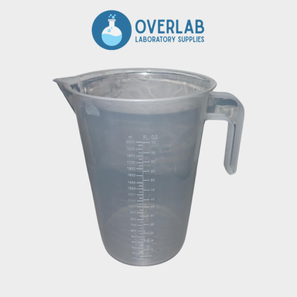 Measuring Jug (PP) - PNBDMCJGLN1 Measuring Jug — Graduated, Translucent White, Polypropylene (PP)